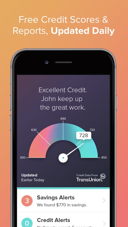 WalletHub – Free Credit Report, Score & Monitoring screenshot-0