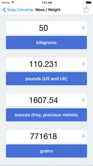 snap converter - convert units free iphone resimleri 2