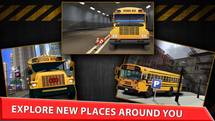 High School Bus Parking & Driving Test - 2K16 Extreme simulator 3d Edition screenshot-3