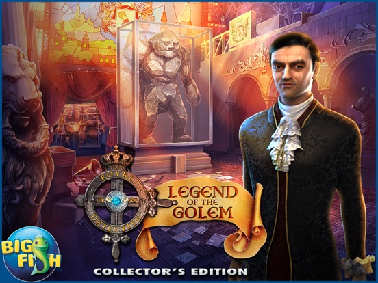 Royal Detective: Legend of The Golem - A Hidden Object Adventure (Full) iPad app afbeelding 5