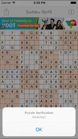 Game screenshot Sudoku 16x16 Game hack