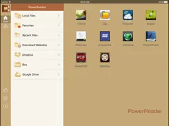 Power Reader – Document Book Reader iPad image 1