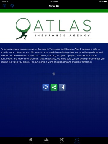 Atlas Insurance Agency HD screenshot 4