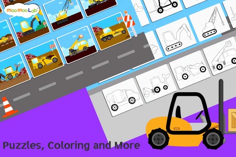 建設車両 -  子供のためのゲーム, アクティビティ、お絵かきのおすすめ画像4