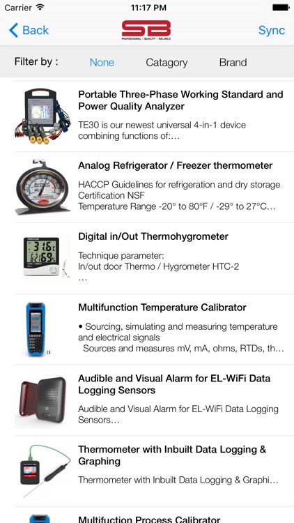 SBLab E-Catalog for iPhone