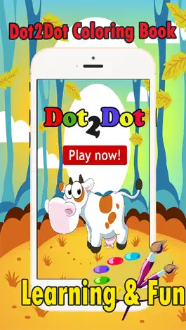 Game screenshot Animal Dot to Dot Coloring Book: coloring pages dot games free for kids and toddlers mod apk