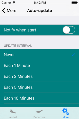 NY Newark Liberty Airport(EWR) Flight Info(Lite) - náhled