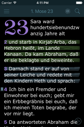 Luther Bibel (Holy Bible in German) screenshot 2