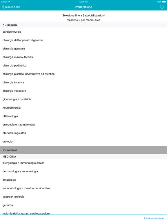 Screenshot #4 pour Test Specializzazione Medicina
