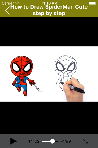 How to Draw Super Heroes Cute and Easy screenshot 4
