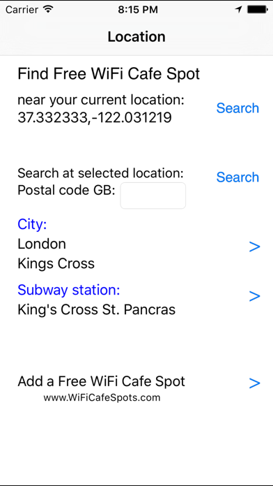 London Free WiFi screenshot1