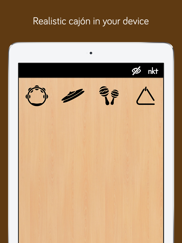 El Cajón! Your own free cajon right in your device!