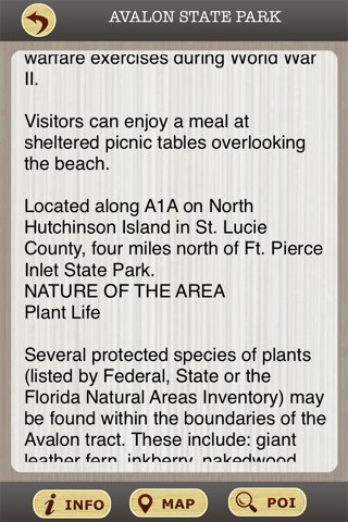 Florida State Parks & National Parks Guide screenshot 4