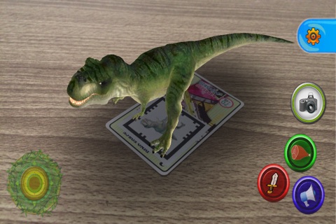 AR Jurassic Dinosaurs(Augmented Reality + Cardboard) screenshot 3