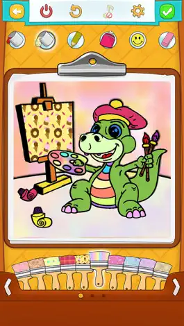 Game screenshot Dinosaur Coloring Sheets hack