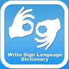Write Sign Language Dictionary - Offline AmericanSign Language App Support