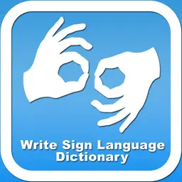 Write Sign Language Dictionary - Offline AmericanSign Language app icon