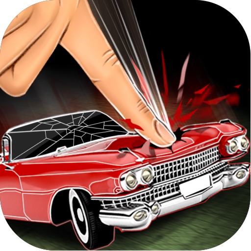 Simulator Crash Retro Car 3D iOS App