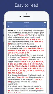 shakespeare lexicon and quotation dictionary iphone screenshot 4