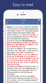 shakespeare lexicon and quotation dictionary iphone capturas de pantalla 4