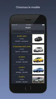 techapp pour audi iPhone Captures Décran 1