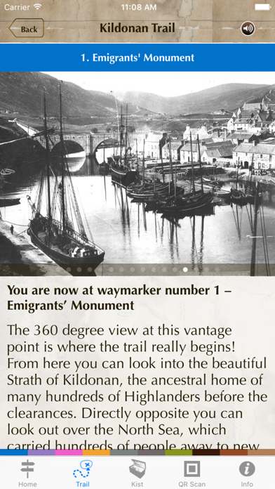 Screenshot #3 pour Museum Without Walls: Scotland’s Clearances Trail App