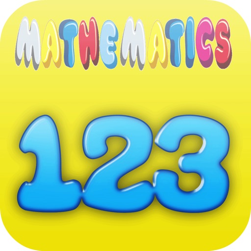 123 Mathematics : Learn numbers shapes and relation early education games for kindergarten iOS App