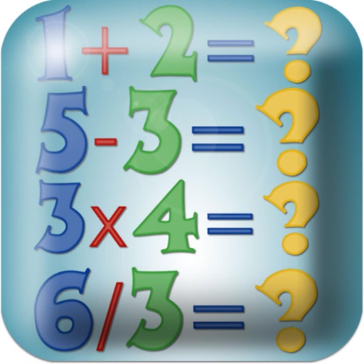 First grade math for kids Games. 1st grade kids learning addition and subtraction facts & flash cards iOS App