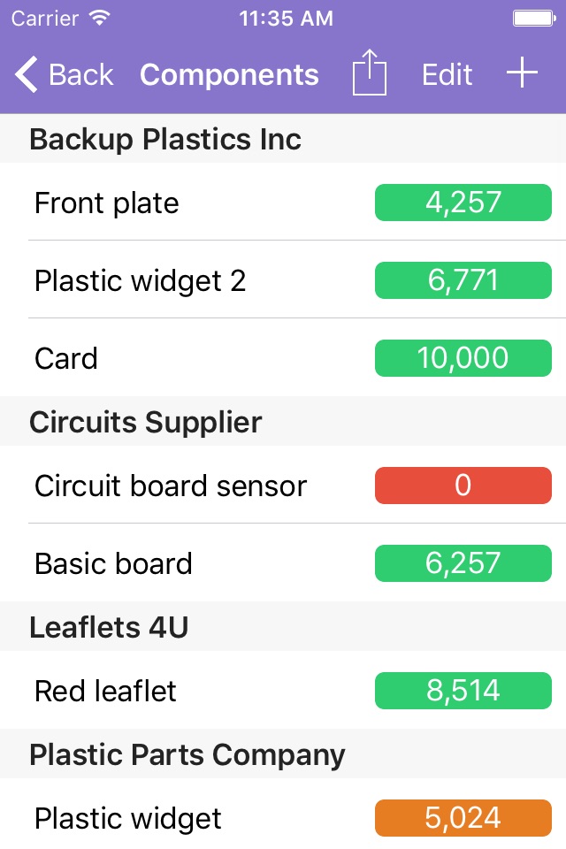 Stock Controller screenshot 2