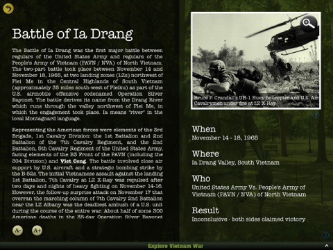 Vietnam War Interactive Free screenshot 2