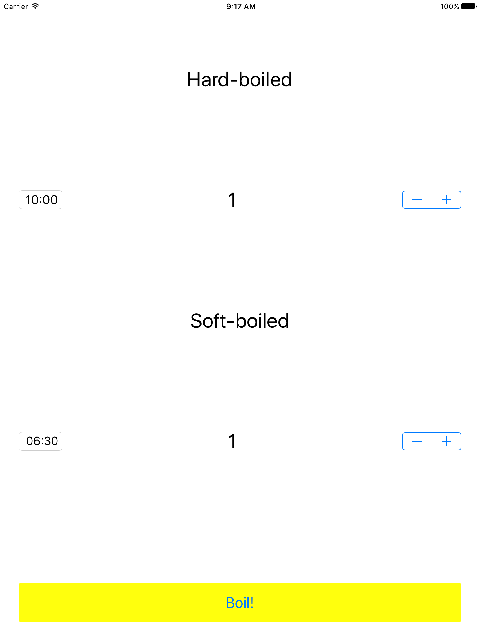 EggTimers screenshot 3