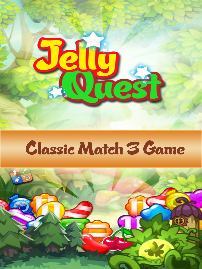 Jelly Quest - bejewel garden mania screenshot 5