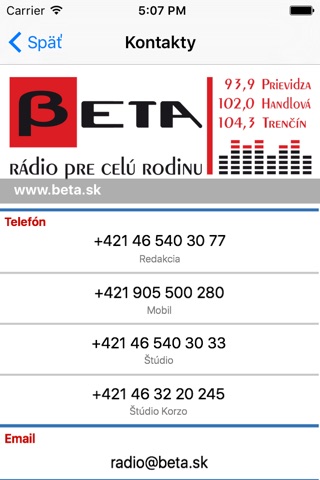 Rádio Beta screenshot 2
