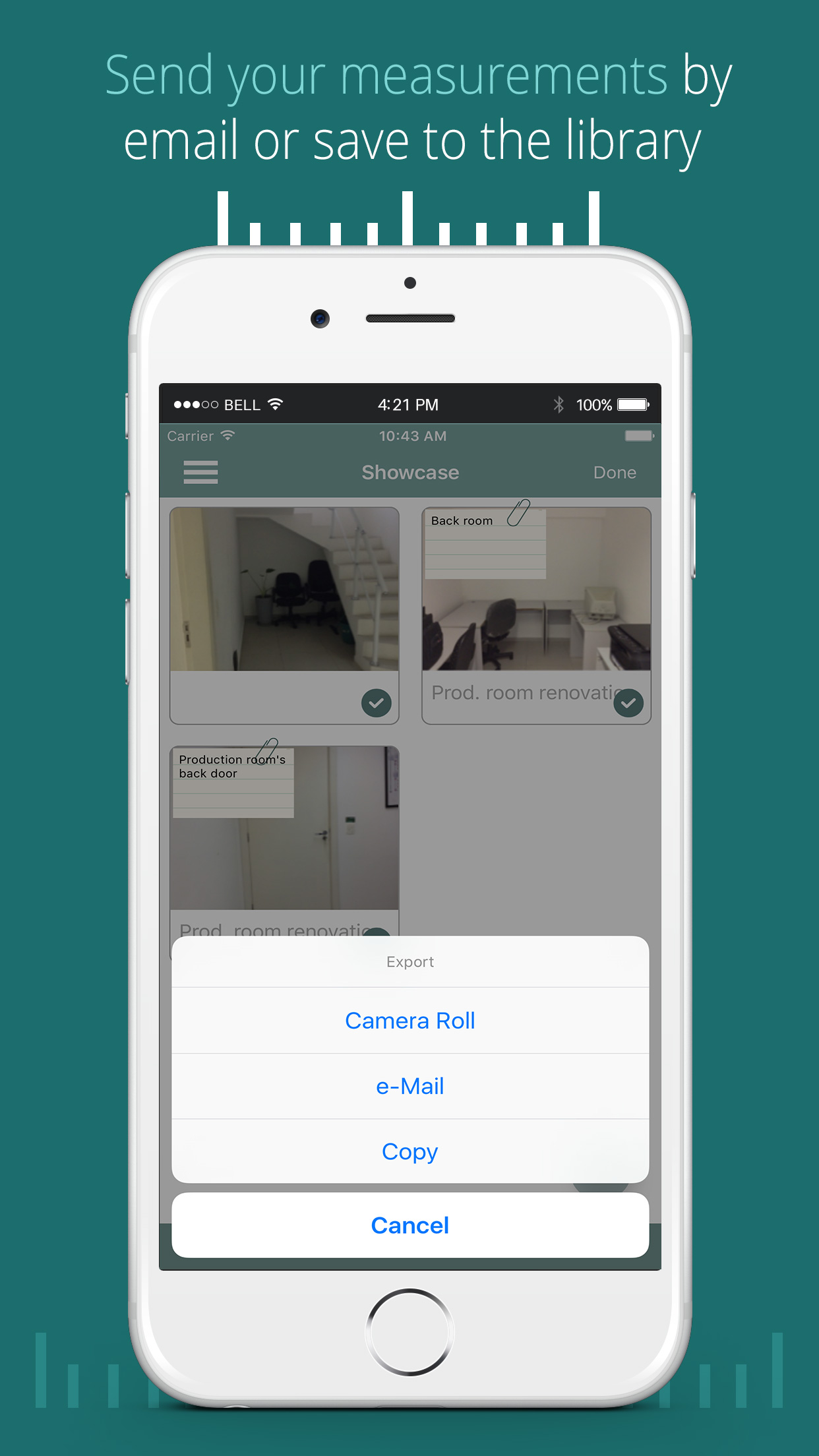 Right Measure: Calculate measures automatically using the camera of your device. screenshot 5
