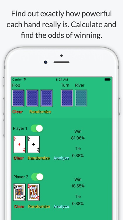 Texas Holdem Poker Odds Calculator - Calculate chances to win
