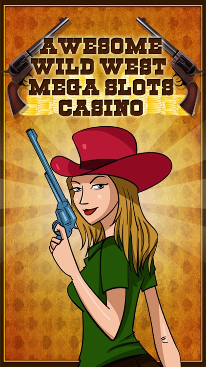 Awesome Wild West Mega Slots Casino - PLUS Mini Games - Poker, Blackjack, Bingo, Roulette