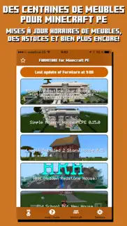 furniture for minecraft pe - furniture for pocket edition iPhone Captures Décran 1