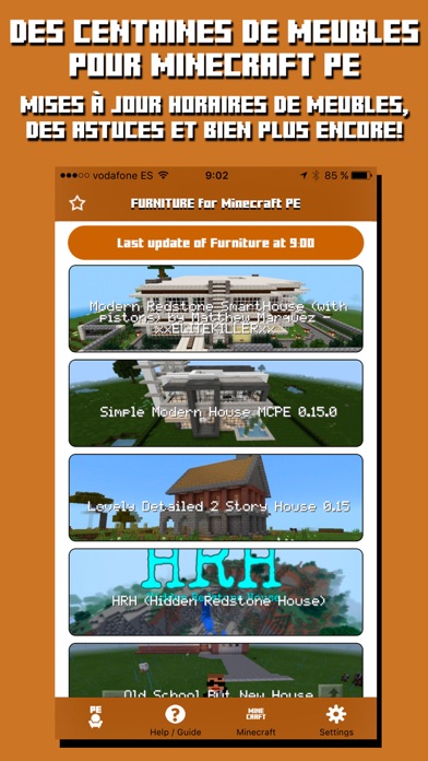 Screenshot #1 pour FURNITURE for Minecraft PE - Furniture for Pocket Edition