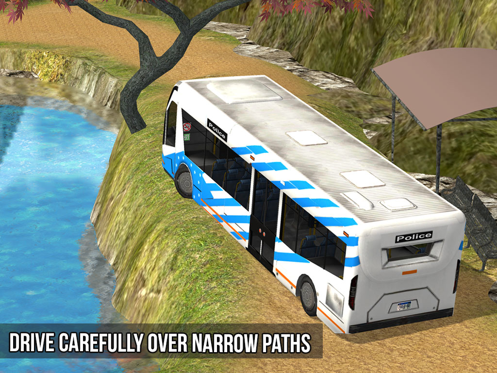 Police Bus Offroad Driver