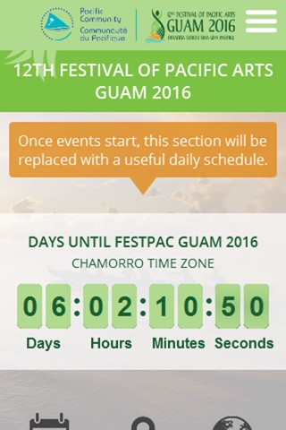 Official FestPac Guam 2016 App screenshot 2