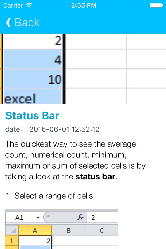 Tutorial for Excel edition - Learn Excel Essential Skills to beginner and intermediate level screenshot 3