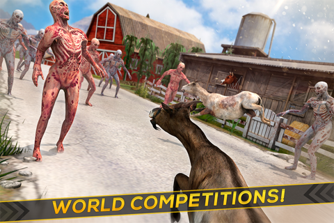 Stupid Goat Game | Crazy Funny Simulator Games For Free screenshot 2