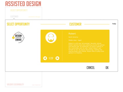 Design Thinking Canvas Autonomus screenshot 3