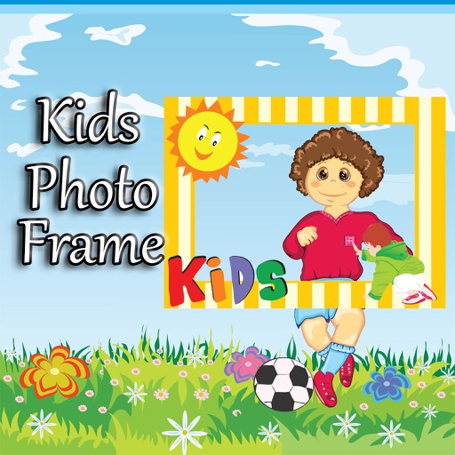 Latest Cute Kids Picture Frames & Photo Editor icon