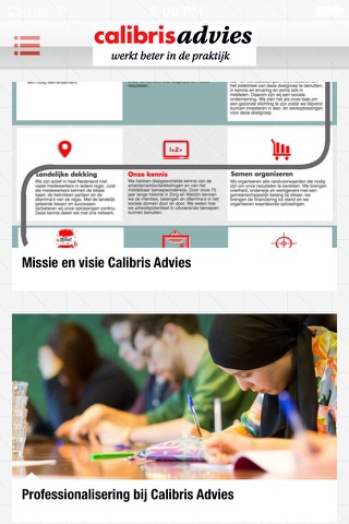 Calibris Advies screenshot 2