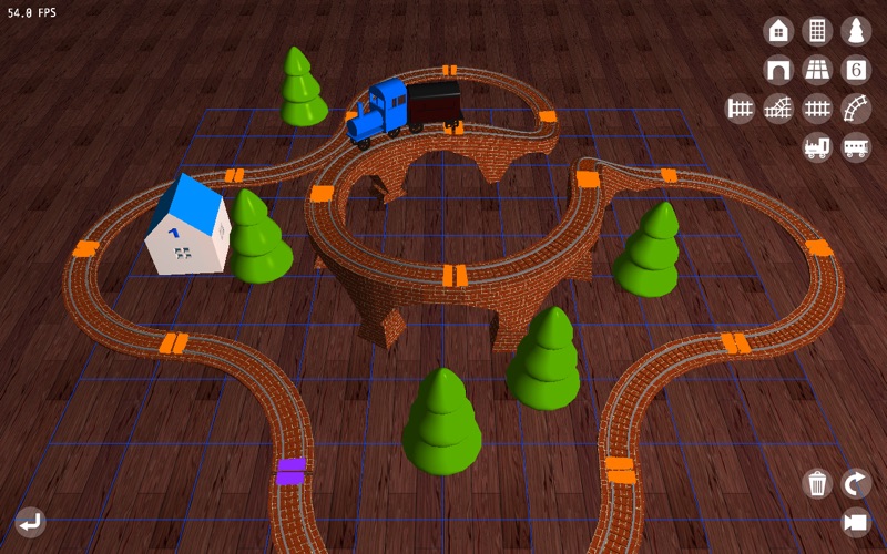Screenshot #2 pour ToyTrain3D