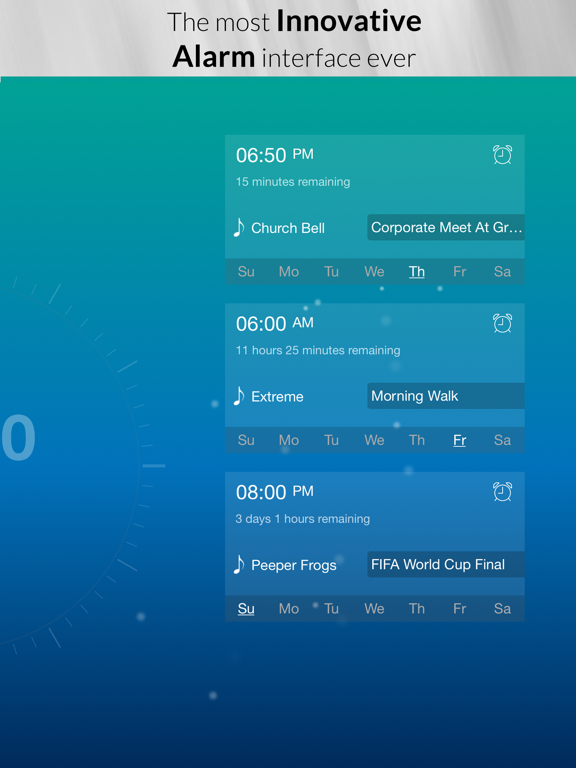 Screenshot #5 pour Alarmr - Daily Alarm Clock