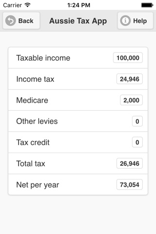 Aussie Tax App screenshot 4