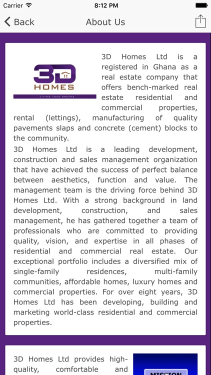 3Dhomes Limited