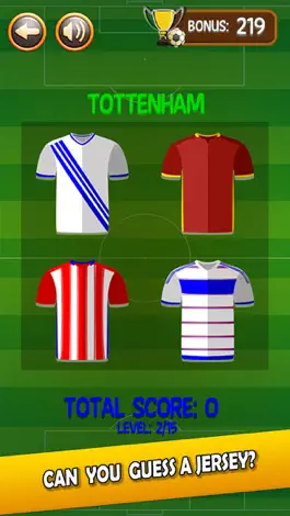 Game screenshot Football Jersey Quiz ! Guess the European Shirt Soccer Team 2016 hack